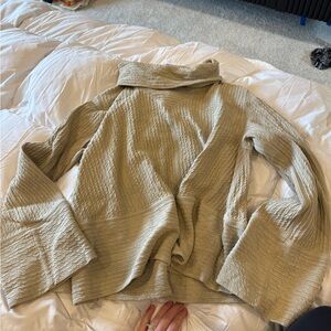 Textured Beige Sweater Lulu lemon